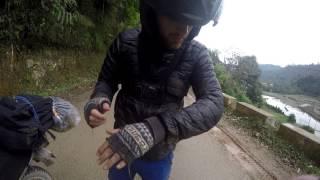 DISLOCATED MY THUMB IN THE MOUNTAINS OF VIETNAM   Vietnam Moto Trip Ep. 88 