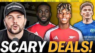 OMG SCARY Nico Williams to Arsenal COULD HAPPEN Fofana to Man United CLOSER⌛ Alvarez to Chelsea 