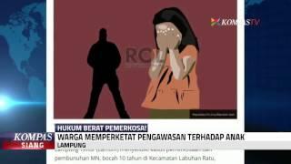 Bocah 10 Tahun Diperkosa Warga Lampung Resah