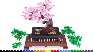 Beautiful inspiring inexpensive LEGO Bonsai Tree reviewed Botanical Collection set 10281