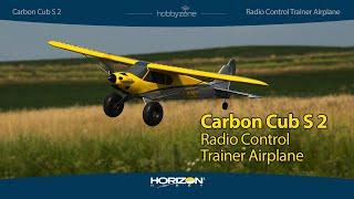 HobbyZone Carbon Cub S 2 Scale Trainer Airplane RTFBNF Basic