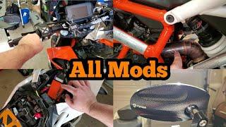 KTM Duke 390 Full Mods Overview