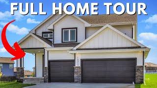 Sherwood Homes  Halstead  Founders Ridge  Papillion Nebraska  Home Tour