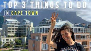 Top 3 Things To Do in CAPE TOWN SOUTH AFRICA 4K