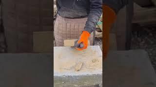 Firesharp Chisel in action #tools #handtools #stone