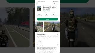 Ninja H2r new bike rider game  high graphics game for android  #ninjah2r