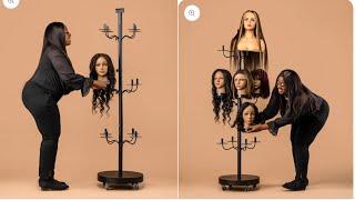 #557. UNBOXING VIDEO THERESA MOSLY WIG STAND