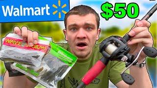 Cheap $50 Walmart Fishing Challenge