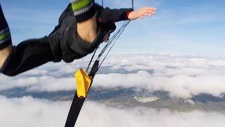 Friday Freakout Nearly Fatal Skydive Collision. THIS. IS. CRAZY