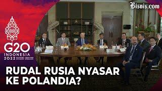 Rudal Rusia Jatuh di Polandia G7 Rapat Dadakan KTT G20