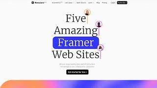 5 Beautiful Framer Sites For Inspiration