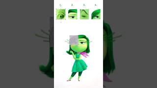 Disgust Eye - Which one is Correct? #insideout2 #disgust #shorts