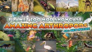  AMAZING ARTHROPODS 40+ New Species   Planet Zoo Mod Showcase