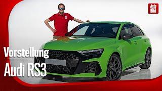 Audi RS3 Facelift  Kompakter Kraftprotz  Vorstellung mit Sebastian Friemel