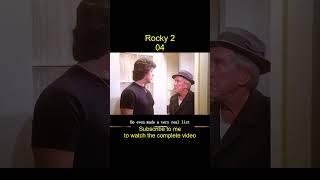 Rocky 2 04，Stallone practiced boxing hard and finally defeated the world boxing cham   #filmrecapped