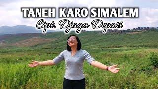 Cover lagu TANEH KARO SIMALEM Cipt. Alm. Djaga Depari