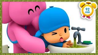  POCOYO ENGLISH - Learn to Recycle Garbage In The Lake 92 min Full Episodes VIDEOS & CARTOONS