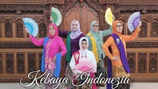 KEBAYA INDONESIA - line dance demo by The Ladies