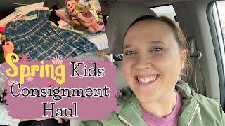 Huge Spring Kids Consignment Haul