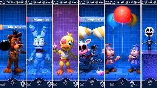 FNAF World Adventure Toy Animatronics Workshop Animations