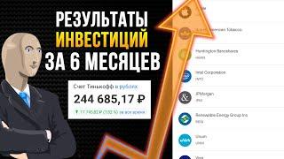 Результаты Инвестиций в Акции за 6 Месяцев. Мой портфель акций спустя пол года.