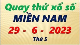 quay thử kết quả xổ số miền nam hôm nay xs tây ninh xs an giang xs bình thuận ngày 2962023