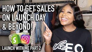 HOW TO SALES ON LAUNCH DAY + WHAT TO POST BEFORE LAUNCH DAY  TROYIA MONAY