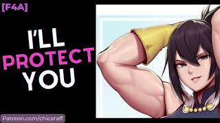 ASMR  Muscle Mommy Girlfriend Protects You ft. @DadeAudio Shy Listener Amazon Warrior RP F4A