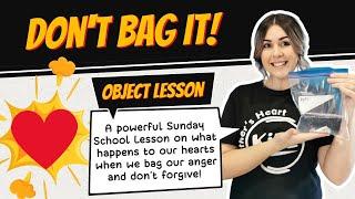 Dont Bag It  An Object Lesson on Forgiveness  FHKidz  27 August 2023