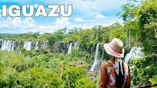 4k Walking Iguazu Falls Lower Walk Las Cataratas del Iguazú Cataratas do Iguaçu Argentina