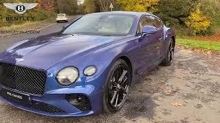 Moroccan Blue Bentley Continental GT  Bentley Glasgow