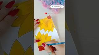 Sunflower painting   #shorts #creative #art #shorts #shorts