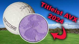 2024 Titleist AVX vs. 2023 Titleist Pro V1 and Pro V1x