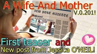 A Wife And Mother-First teaser from V.0.201 and New post from JESSICA