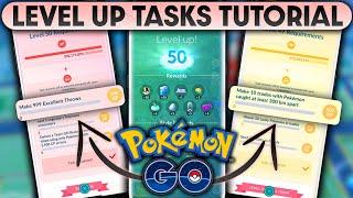 HOW TO GET TO LEVEL 50 in POKEMON GO  LEVEL UP TASKS ULTIMATE GUIDE