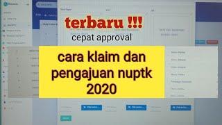 Terbaru...Cara mengajukan dan klaim nuptk 2020 bagi gtt ptt honorer