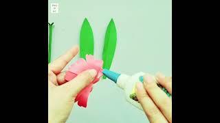 How To Make Paper Flower  Paper Crafts  Shorts  Ytshorts  Diary Of Art