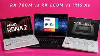 AMDs Integrated GPU Gets Better  RDNA 3 vs RDNA 2 vs Iris Xe