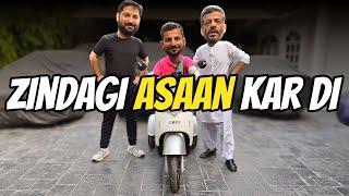 Aapnay meri zindagi assan kardi hai Emotional moment for Food Panda Rider