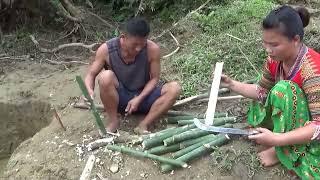 FULL Videos 101 Days Survival Skills In Primitive  Wild Fish Catching Skills Survive In The Jungle