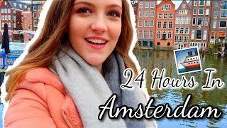 24 HOURS IN AMSTERDAM - Travel Vlog  BeautySpectrum