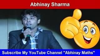 Abhinay Sharma Stand Up Comedy 8 Years Ago 
