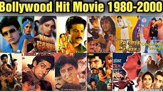 1980-2000 Bollywood Hit Hindi Movies List  Bollywood hit movie list  All time Hit Movies