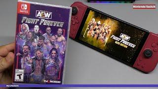 AEW Fight Forever Unboxing  Gameplay on Nintendo Switch