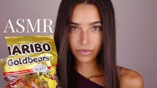 ASMR Eating Candy Intense Mouth Sounds Crackling sounds Scratching sounds Plastic sounds...