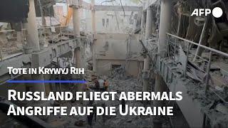 Russland fliegt abermals Luftangriffe auf die Ukraine  AFP