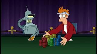 Futurama - Poker - Bender vs Fry - Into the Wild Green Yonder