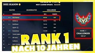 Rank 1 EUW nach 10 Jahren League Of Legends  Noway4u Highlights