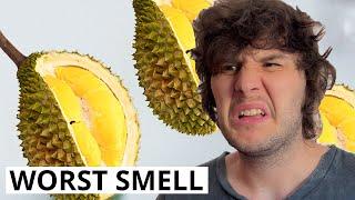 GERMAN EATING DURIAN FRUIT FOR THE FIRST TIME IN INDONESIA  BALI 2021 VLOG