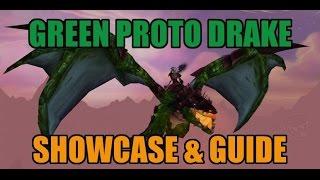 WoW Green Proto Drake - Mount Showcase and Guide